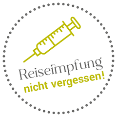 Reiseimpfung nicht vergessen